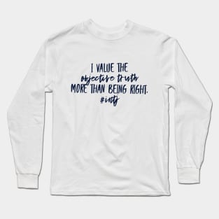 INTJ Objective Truth Long Sleeve T-Shirt